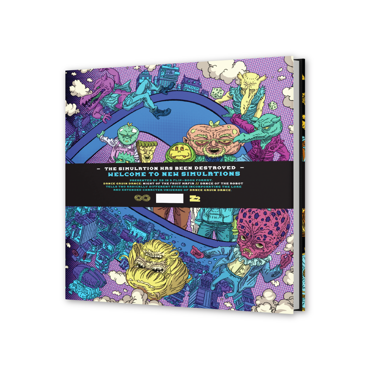 Dance Gavin Dance: Night of the Fruit Mafia // Dance of the Robot - Graphic Novel (Standard Edition) - Golden Apple Comics