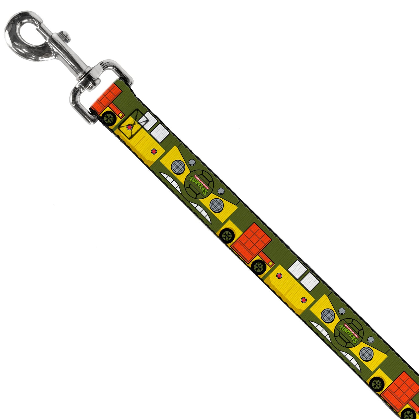 Dog Leash - Classic TMNT Ninja Turtles Party Van All Sides Green/Yellow/Orange