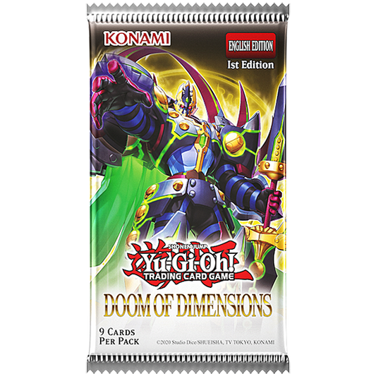 Yu-Gi-Oh! TCG: Doom of Dimensions - Booster Pack