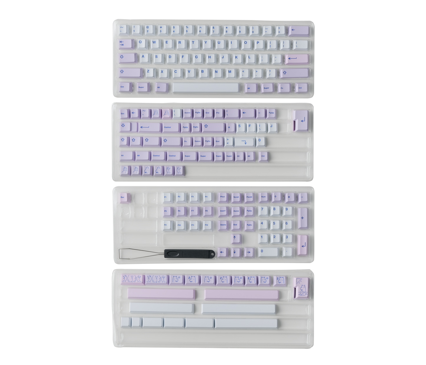 Hippo V2 PBT Keycaps