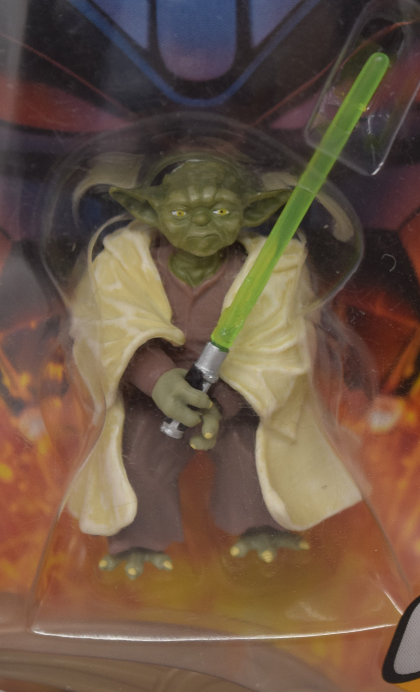 Star Wars Revenge Of The Sith Yoda Firing Cannon Action Figure Hasbro MOC New