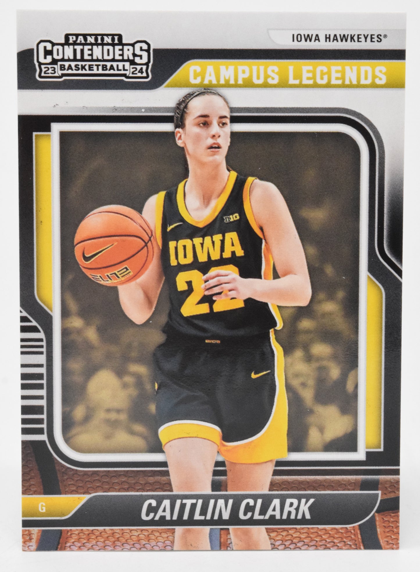 Caitlin Clark Contenders Legends WNBA Basketball Card Panini Donruss 2024 CL1