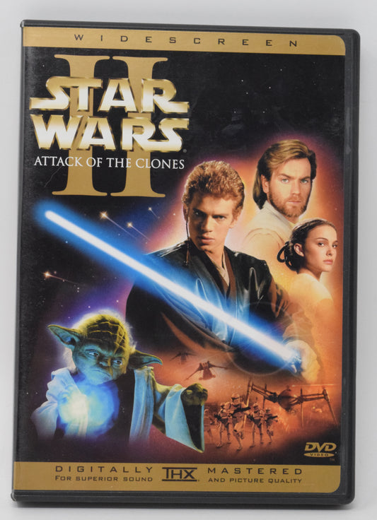 Star Wars II Attack of the Clones DVD Widescreen