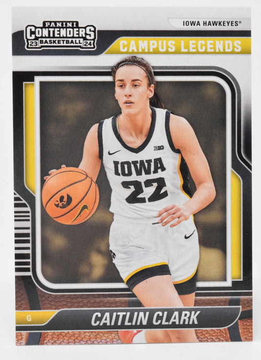 Caitlin Clark Contenders Legends WNBA Basketball Card Panini Donruss 2024 CL2