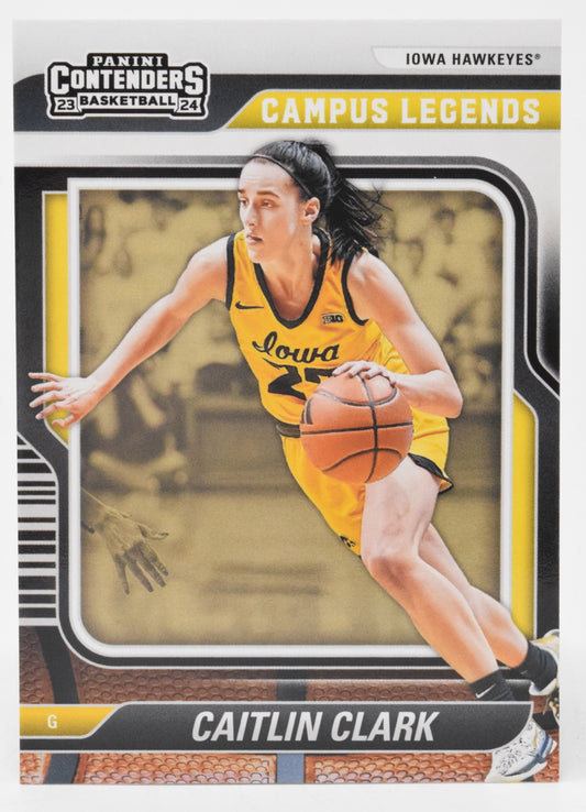 Caitlin Clark Contenders Legends WNBA Basketball Card Panini Donruss 2024 CL3