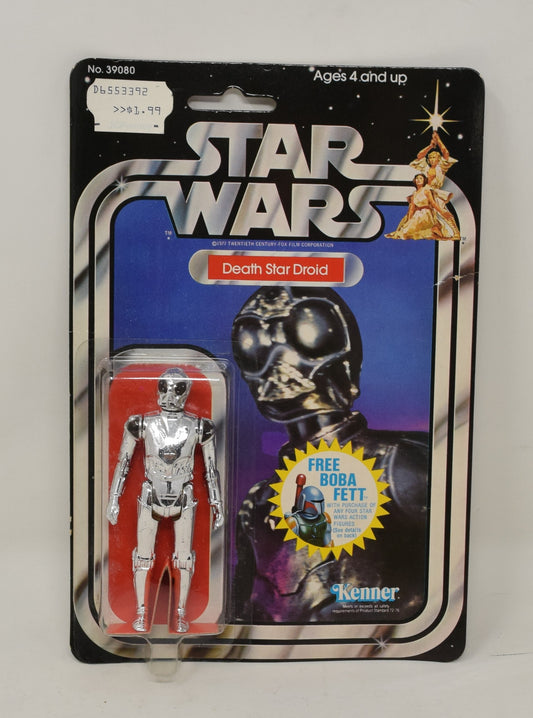 Star Wars Death Star Droid Kenner 1978 20 Back MOC Free Boba Fett