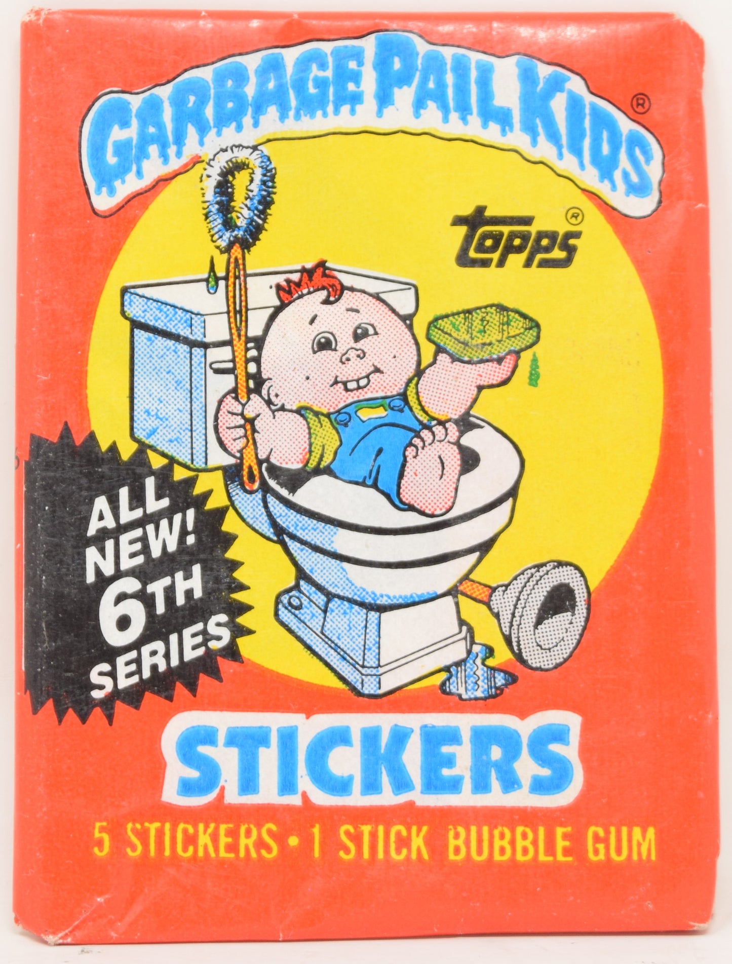 Garbage Pail Kids Cards Series 6 6th Topps 1986 Wax Pack New Sealed