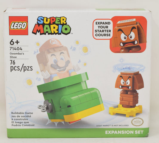 Lego Super Mario Bros Goombas Shoe Expansion Set Game 71404 New