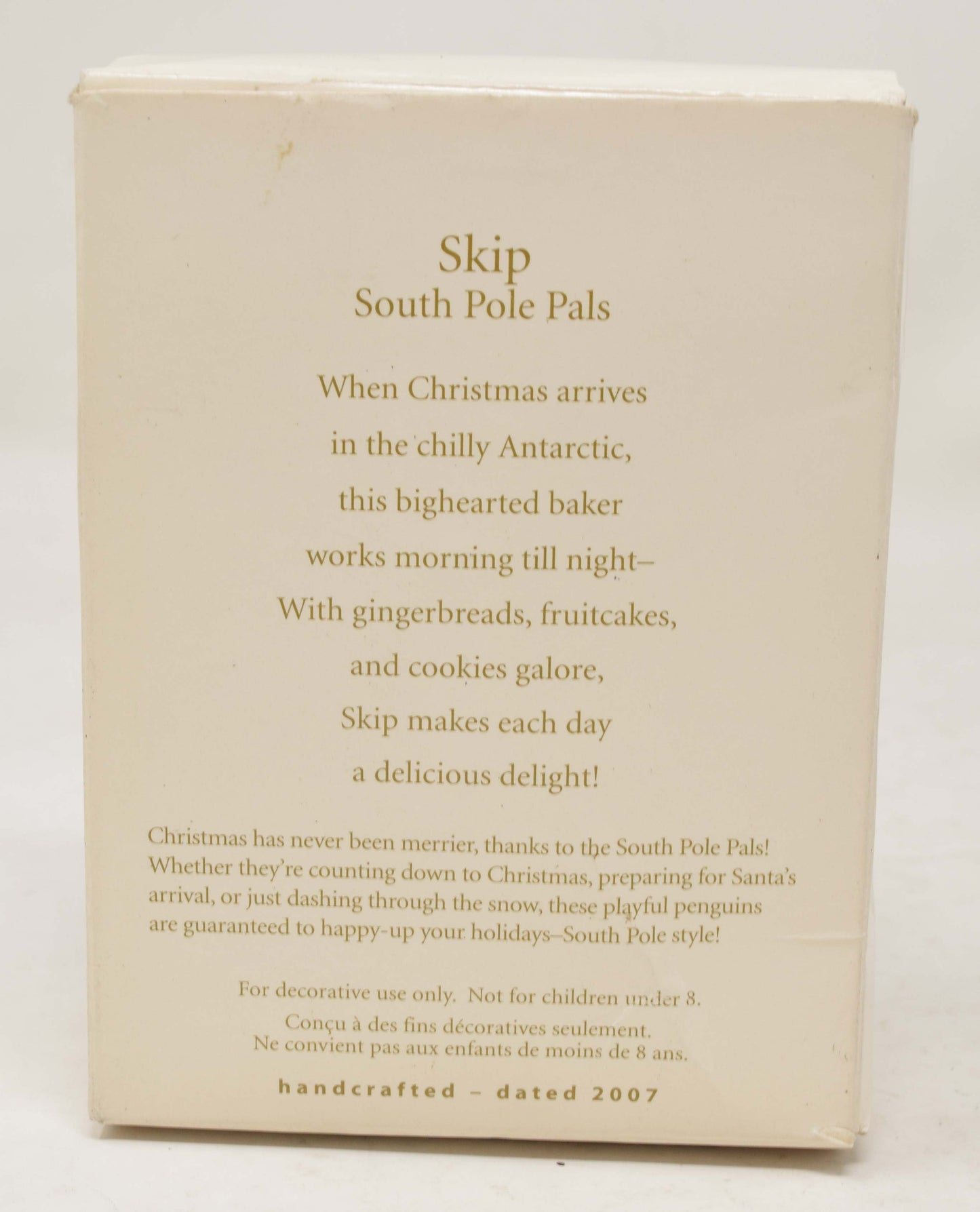 Hallmark Keepsake Ornament Skip Penguin South Pole Pals Christmas Tree 2007 NIB