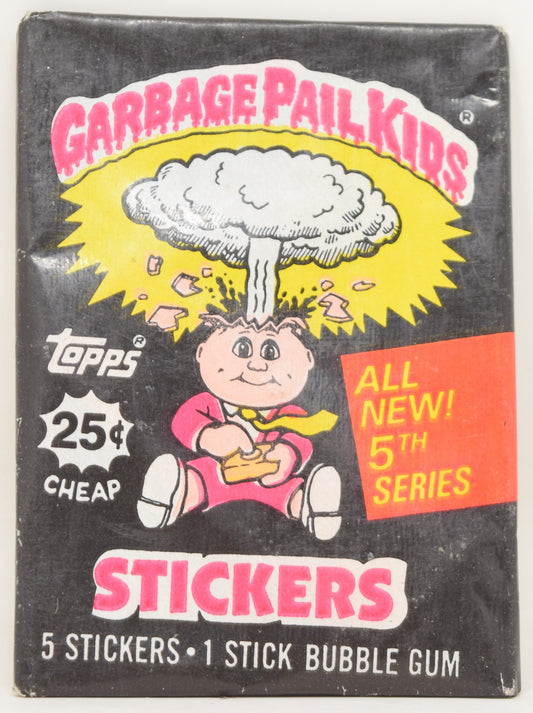 Garbage Pail Kids Cards Series 5 5th Topps 1986 Wax Pack New Sealed