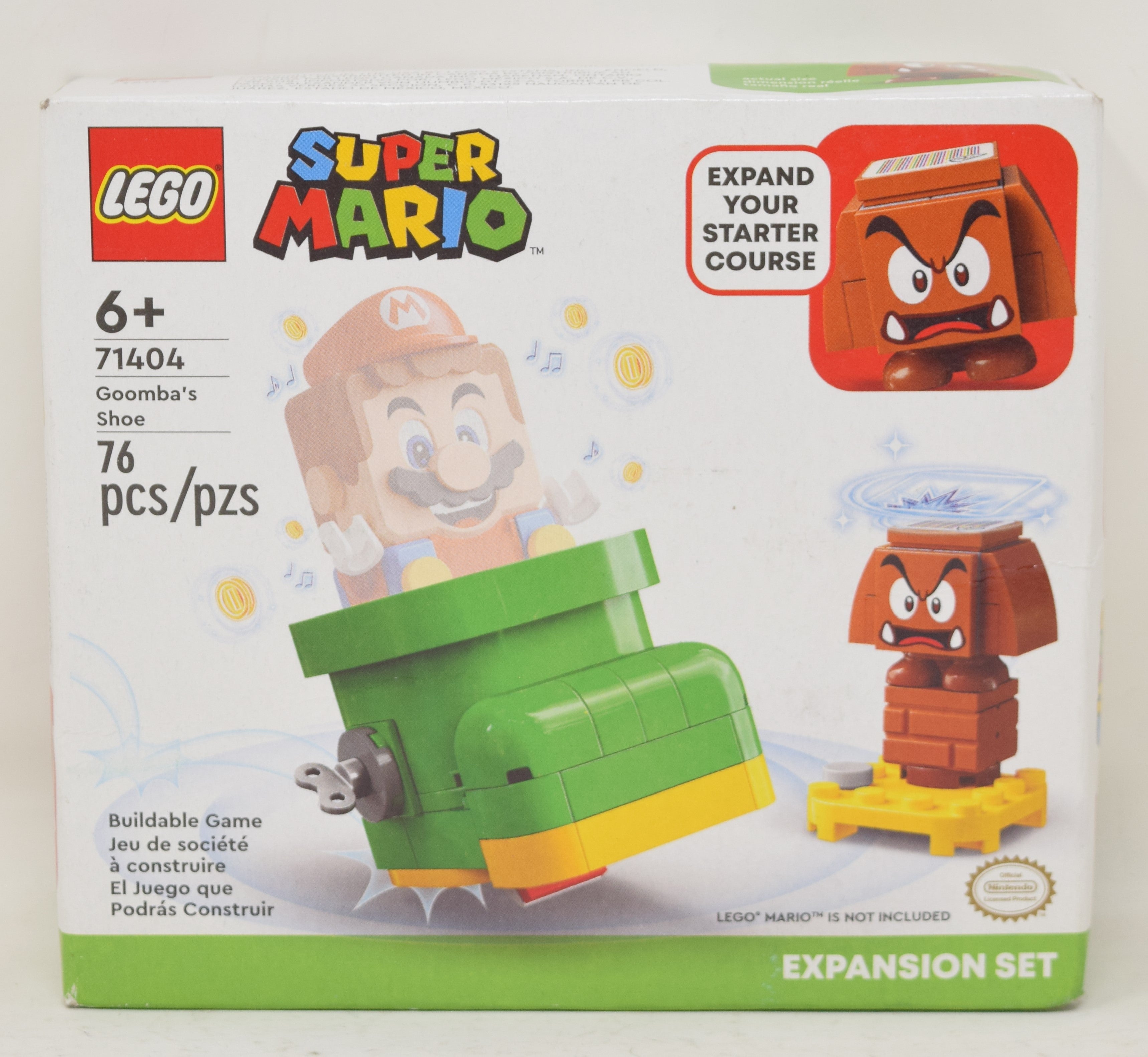 Lego Super Mario Bros Goombas Shoe Expansion Set Game 71404 New ...