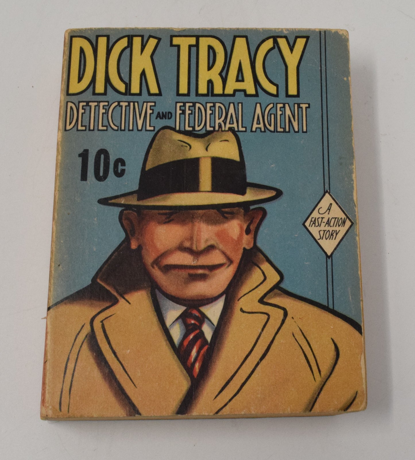 Dick Tracy Detective And Federal Agent Fast Action Dell 1936 FN Big Little Book - Golden Apple Comics