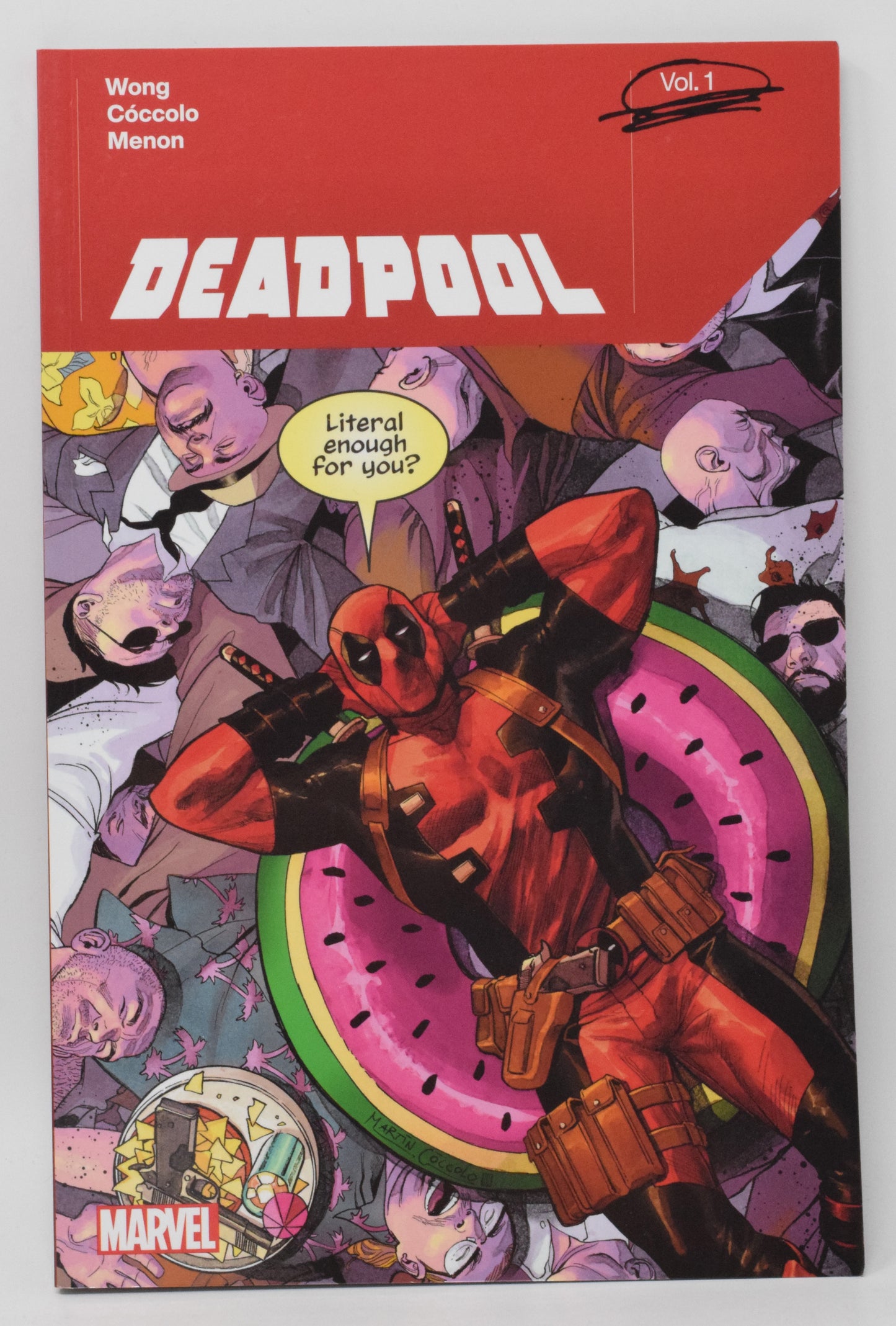 Deadpool TP 1 Marvel 2023 NM Signed Alyssa Wong