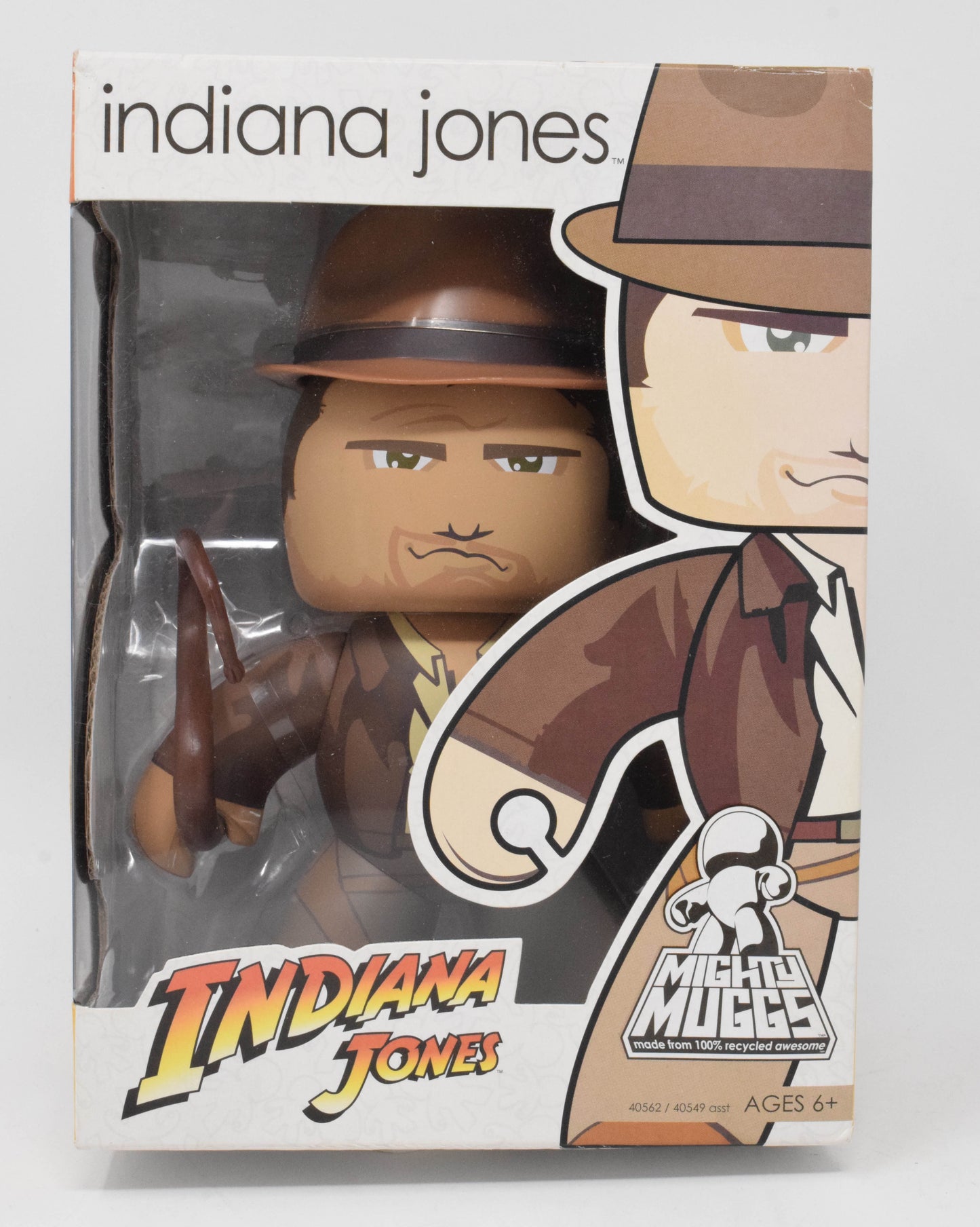 Mighty Muggs Indiana Jones Vinyl Figure Hasbro New