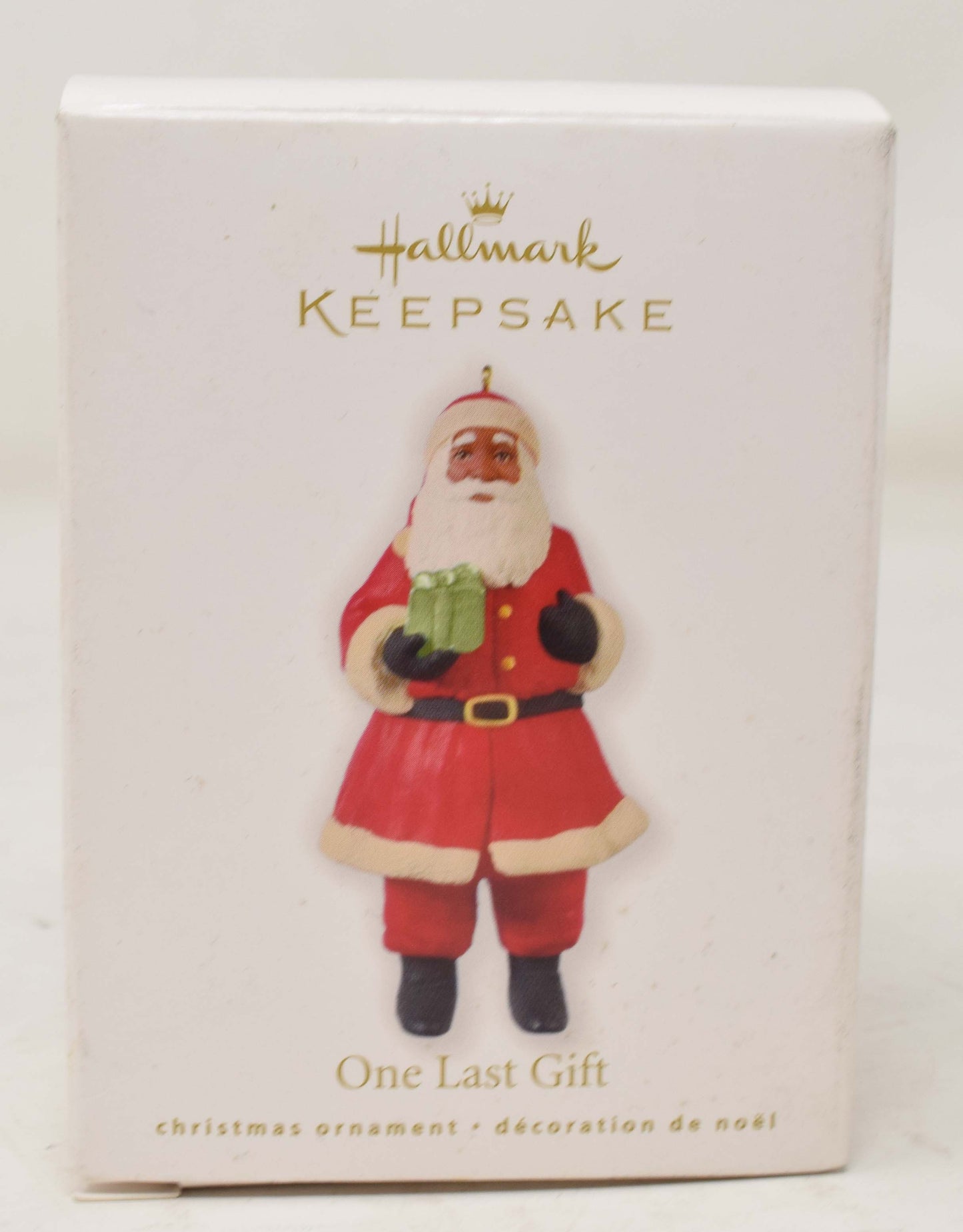 Hallmark Keepsake Ornament Santa Claus One Last Gift Christmas Tree 2010 NIB