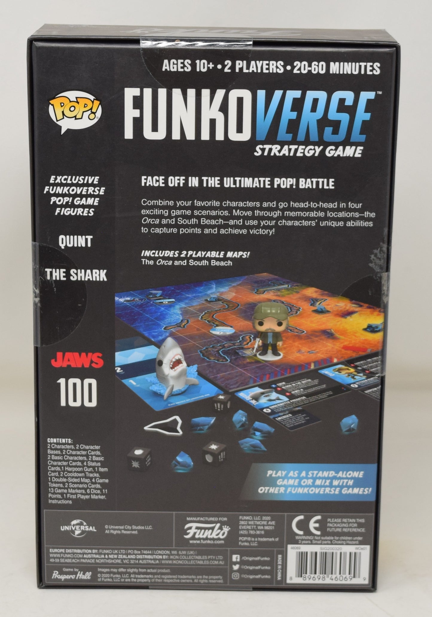 Funkoverse Jaws 100 Strategy Game Funko Pop New