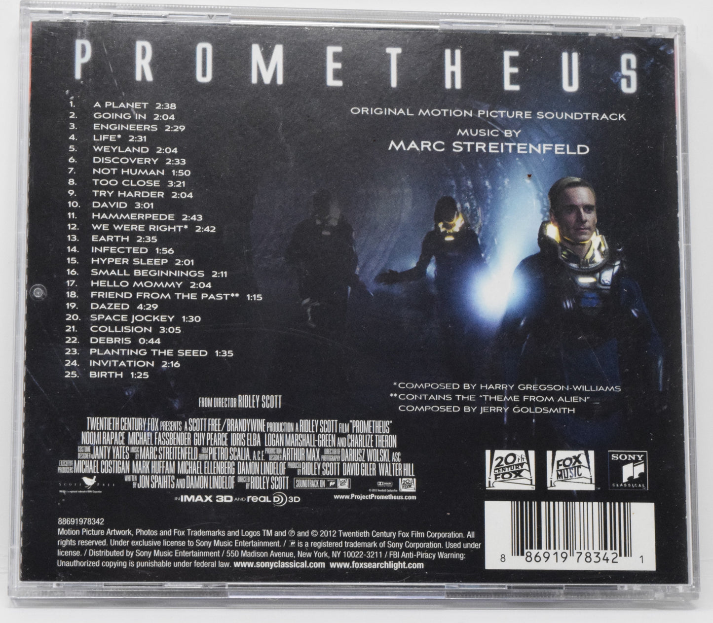 Prometheus Soundtrack CD Marc Streitenfeld