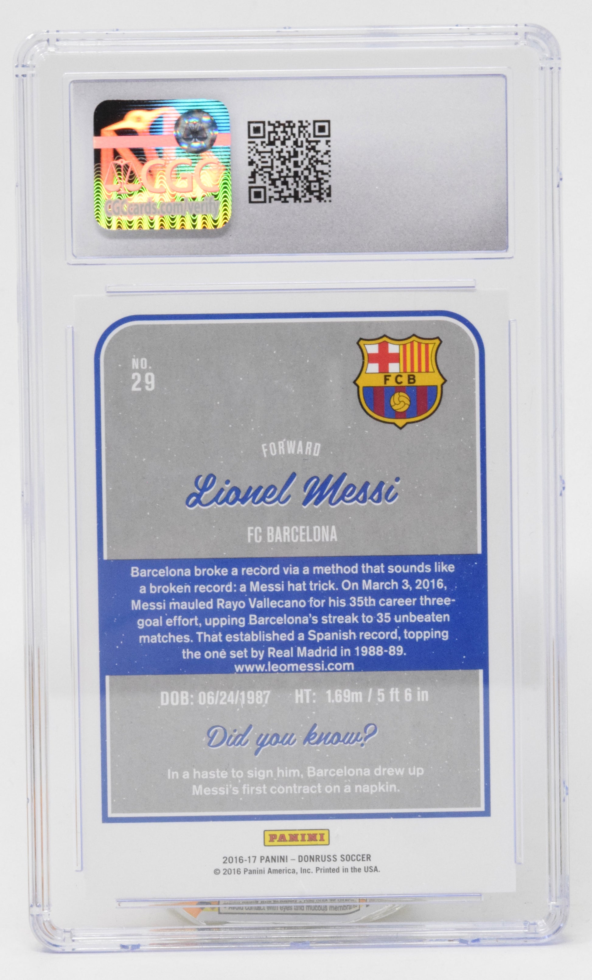 graded messi card Lionel 2021-22 Panini Donruss Qatar World Cup #1 PSA 10 - Black - 8'6" x 11'6" - Bed Bath & Beyond 2022 Panini Donruss FIFA Lionel Messi #10 Silver2022 Panini Donruss FIFA Lionel Messi #10 Red #/992022 Panini Donruss FIFA Lionel Messi #10 Optic Photon2020 Topps Lionel Messi The Lost Rookie Cards2022 Panini World Cup Qatar Lionel Messi #ARG20 Stickers Blue Back2022 Panini Donruss FIFA Lionel Messi #10 Orange2022 Panini Donruss FIFA Lionel Messi #1 Pitch Kings2015 Panini Select Lionel Messi #65 Striped Jersey2024 Topps Now MLS Lionel Messi #173 Black /992022 Topps Chrome UCC Lionel Messi #S10 Blue Refractor #/1502014 Panini Prizm Lionel Messi #12 World Cup2022 Panini World Cup Qatar Lionel Messi #ARG20 Gray Back Sticker2022 Panini Donruss FIFA Lionel Messi #10 Optic2022 Topps UEFA CC Lionel Messi #1 Starball Foil2021 Topps UCL Lionel Messi #10 Sparkle Foil2022 Topps Finest UCC Lionel Messi #PF9 Prized Footballers2022 Topps Chrome UCC Lionel Messi #S10 Specimen2023 Topps Finest Lionel Messi #12022 Panini Donruss FIFA Lionel Messi #102016 Panini Select Lionel Messi #22018 Panini Donruss Lionel Messi #12022 Topps Superstars Lionel Messi #1352024 Panini Instant Lionel Messi #43 Copa America2024 Topps Now MLS Lionel Messi #122018 Panini Donruss Lionel Messi #D1 Dominator2018 Panini Donruss Lionel Messi #882025 Topps Now Lionel Messi #1452024 Panini Instant Lionel Messi #1 Copa America2024 Topps Now MLS Lionel Messi #92025 Topps Now MLS Lionel Messi #282024 Topps Now MLS Lionel Messi #1732025 Topps Now MLS Lionel Messi #19 2024 Topps Now MLS Lionel Messi #1 PSA 102024 Topps Now MLS Lionel Messi #12021 Topps SCC UCL Lionel Messi #302020 Topps SCC UCL Lionel Messi #12022 Topps Chrome UCC Lionel Messi #1 Lionel Messi Gold Soccer Card