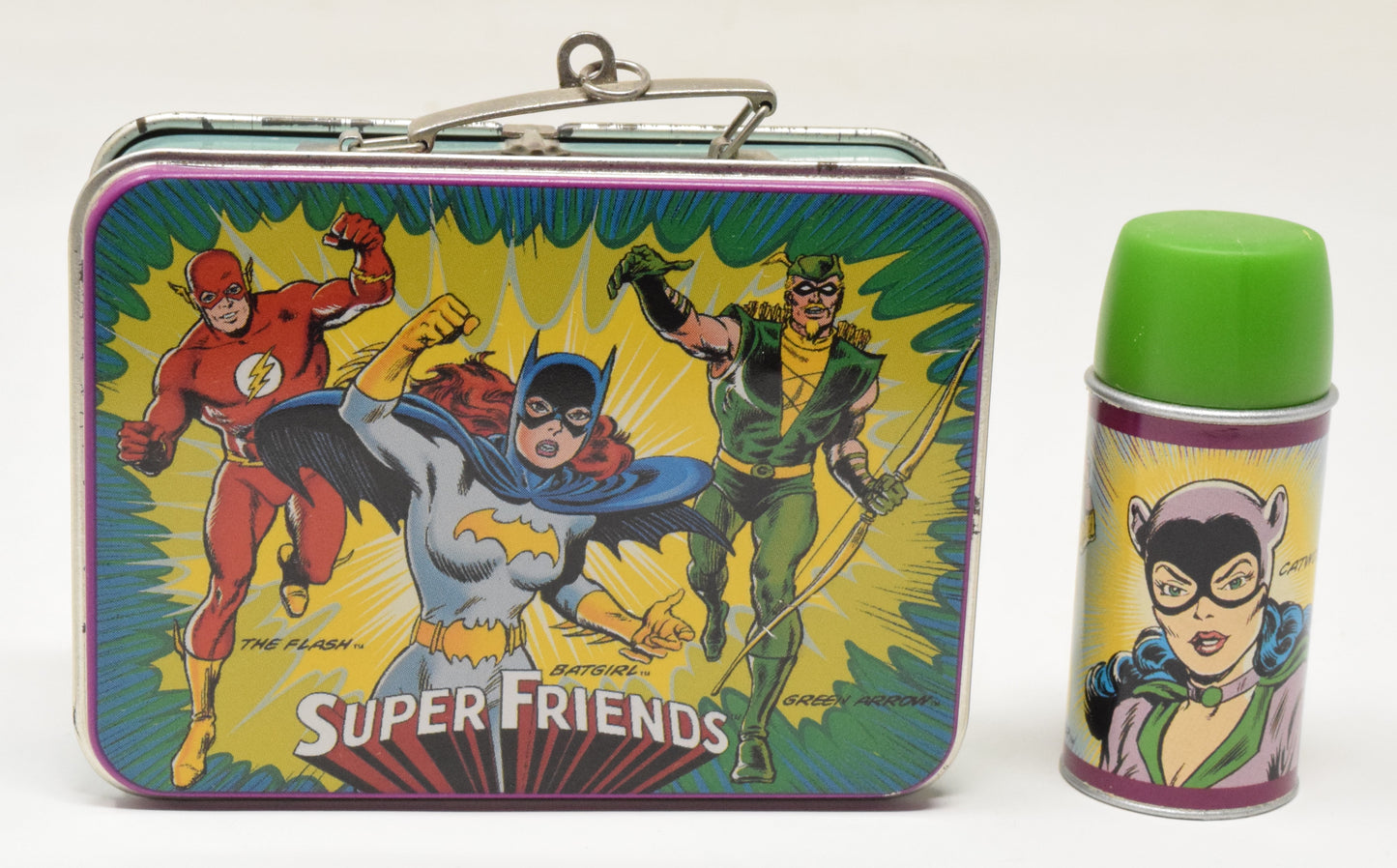 Hallmark Keepsake Super Friends Lunch Box Set Christmas Ornament 2000