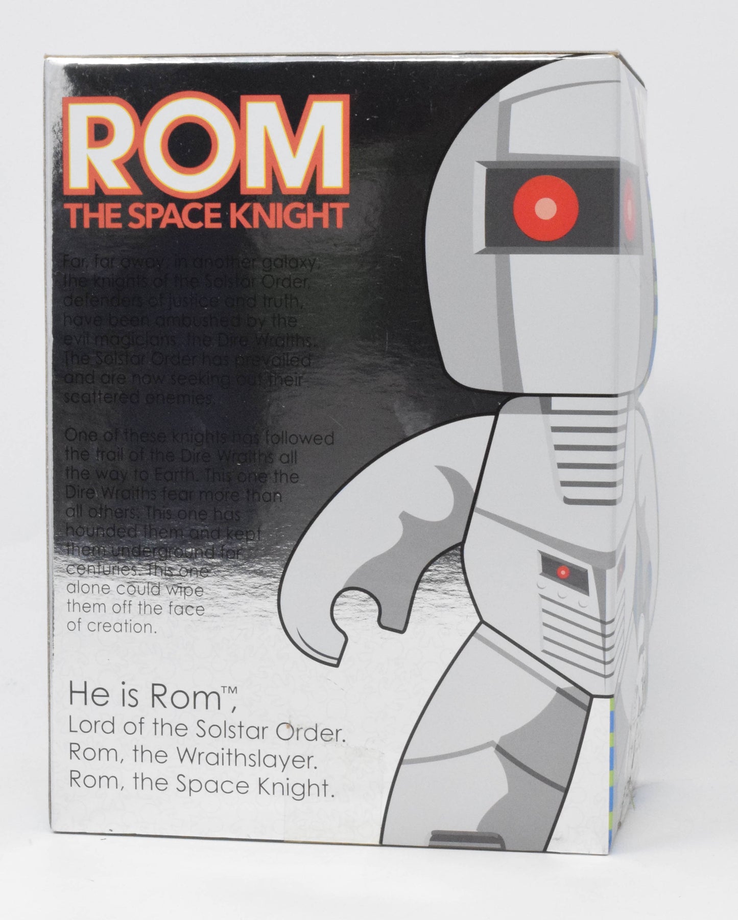 Mighty Muggs Rom Space Knight Vinyl Figure Hasbro SDCC 2014 New