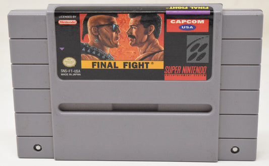 Super Nintendo SNES Final Fight Video Game Cartridge