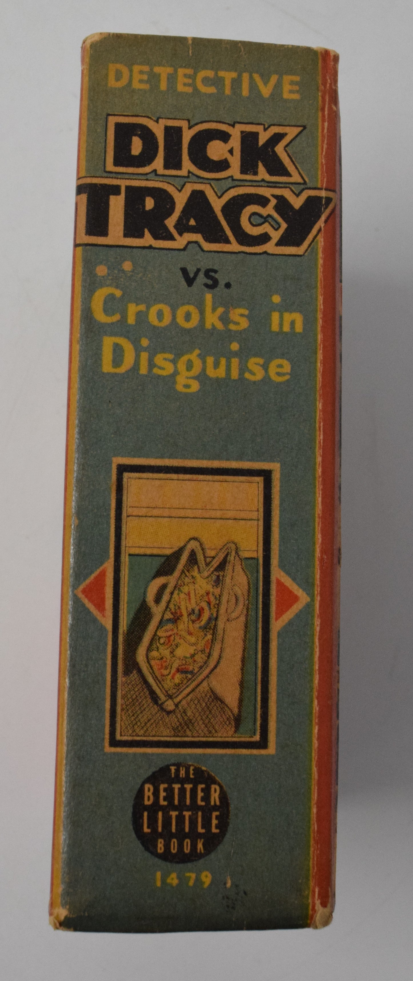 Dick Tracy Vs Crooks In Disguise 1479 Better Little Book Whitman 1939 VF - Golden Apple Comics