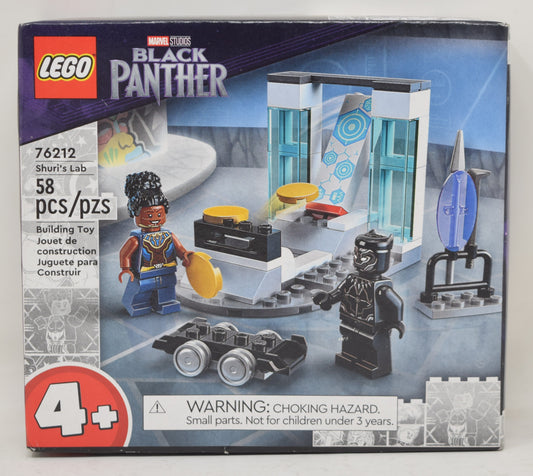 Lego Black Panther Shuri's Lab Set Marvel 76212 New