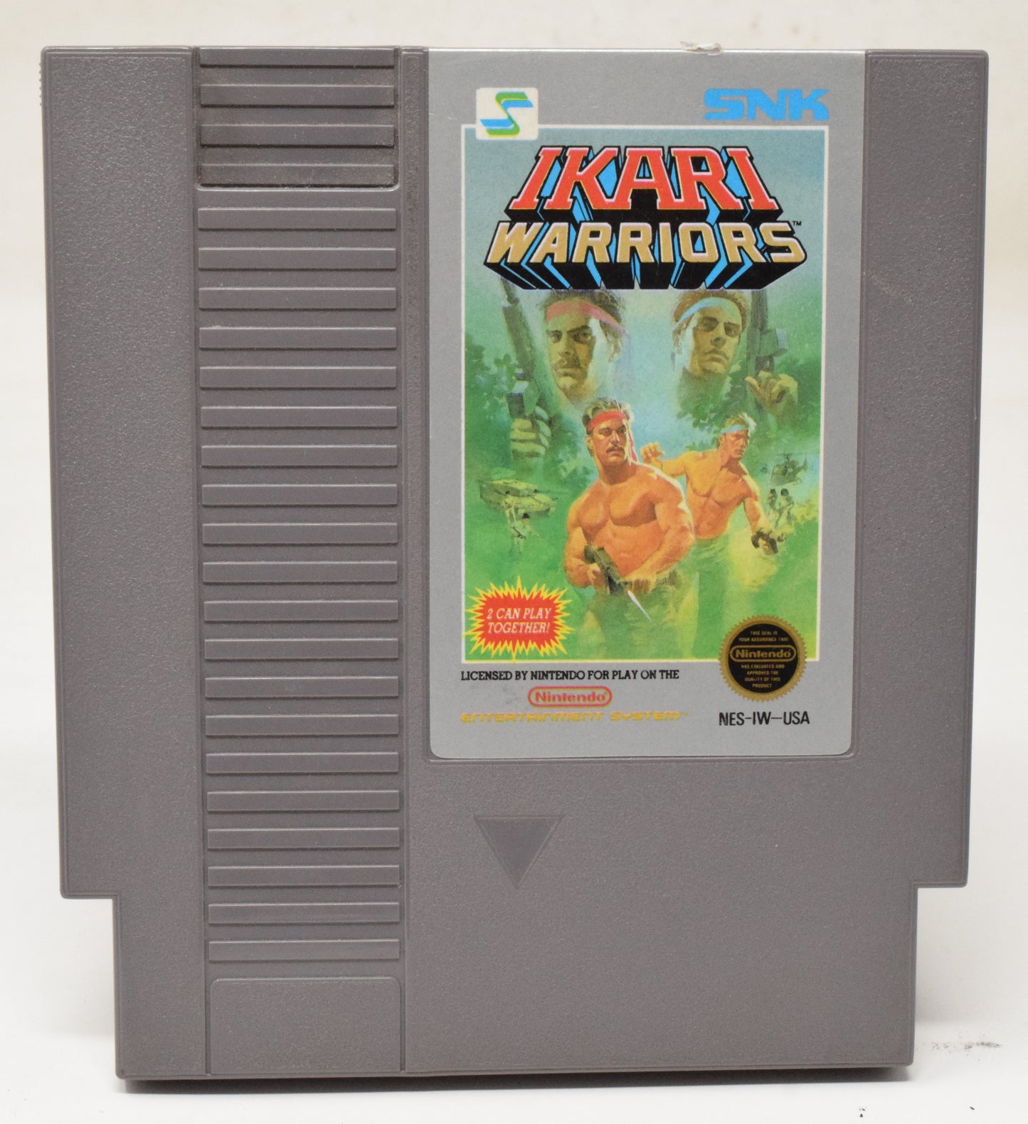 Nintendo NES Ikari Warriors SNK Video Game Cartridge