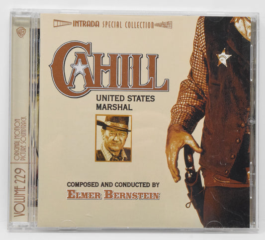 Cahill United States Marshal Soundtrack CD Elmer Bernstein Intrada