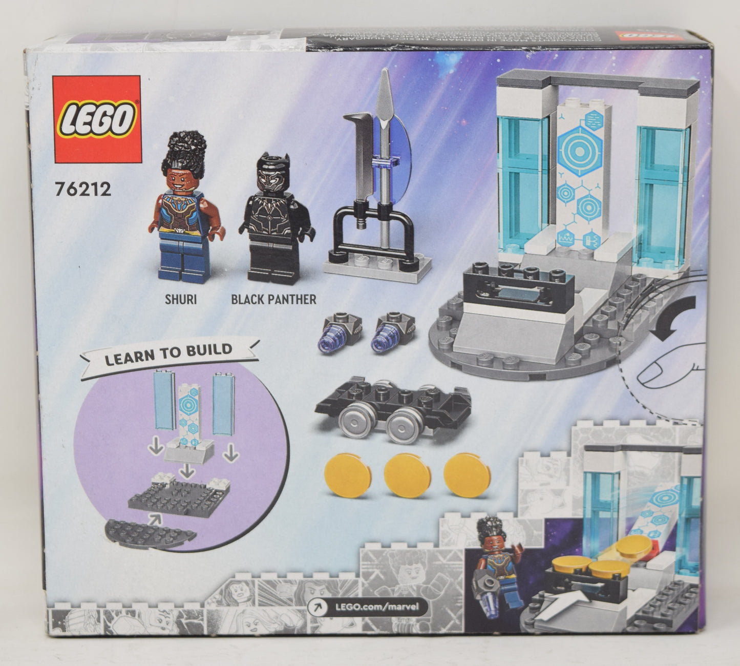 Lego Black Panther Shuri's Lab Set Marvel 76212 New