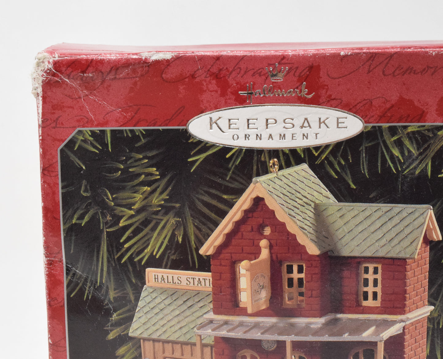 Hallmark Keepsake Halls Station Christmas Ornament 1998 NIB