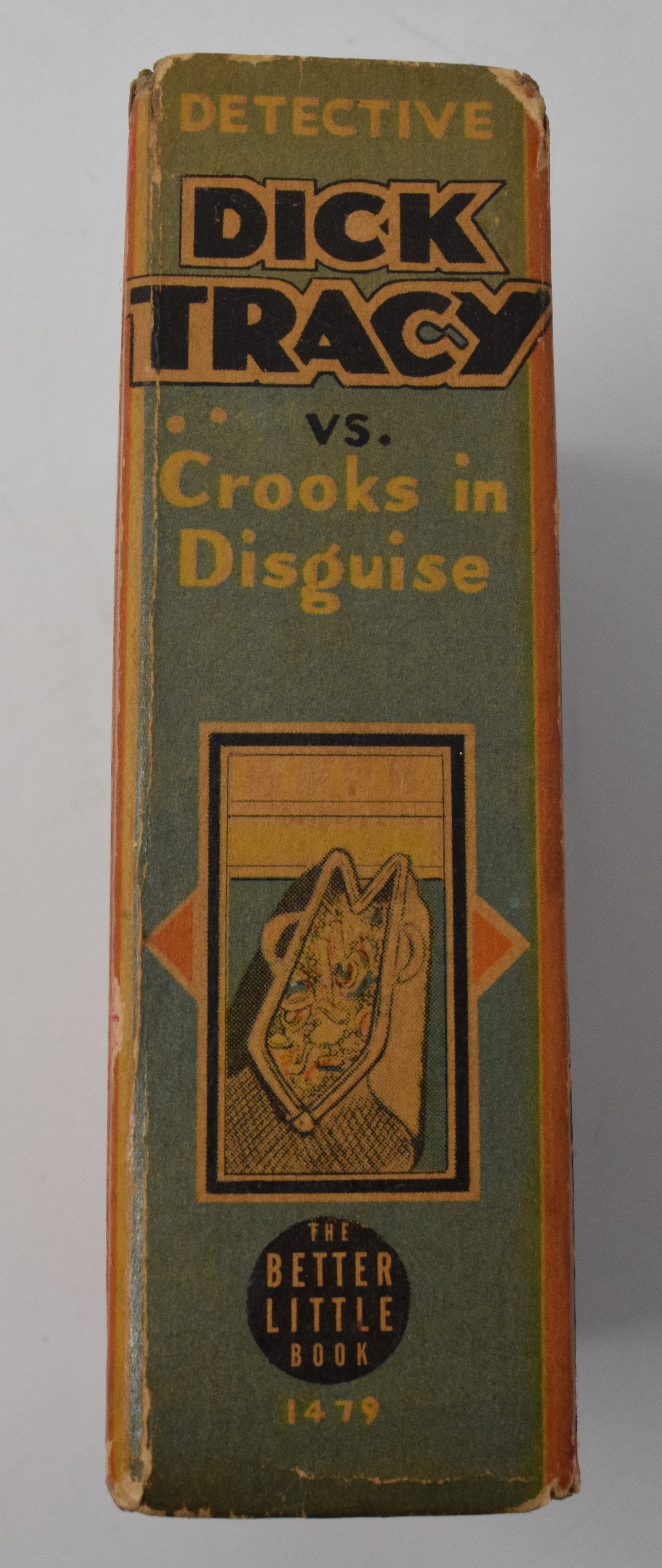 Dick Tracy Vs Crooks In Disguise 1479 Better Little Book Whitman 1939 FN - Golden Apple Comics