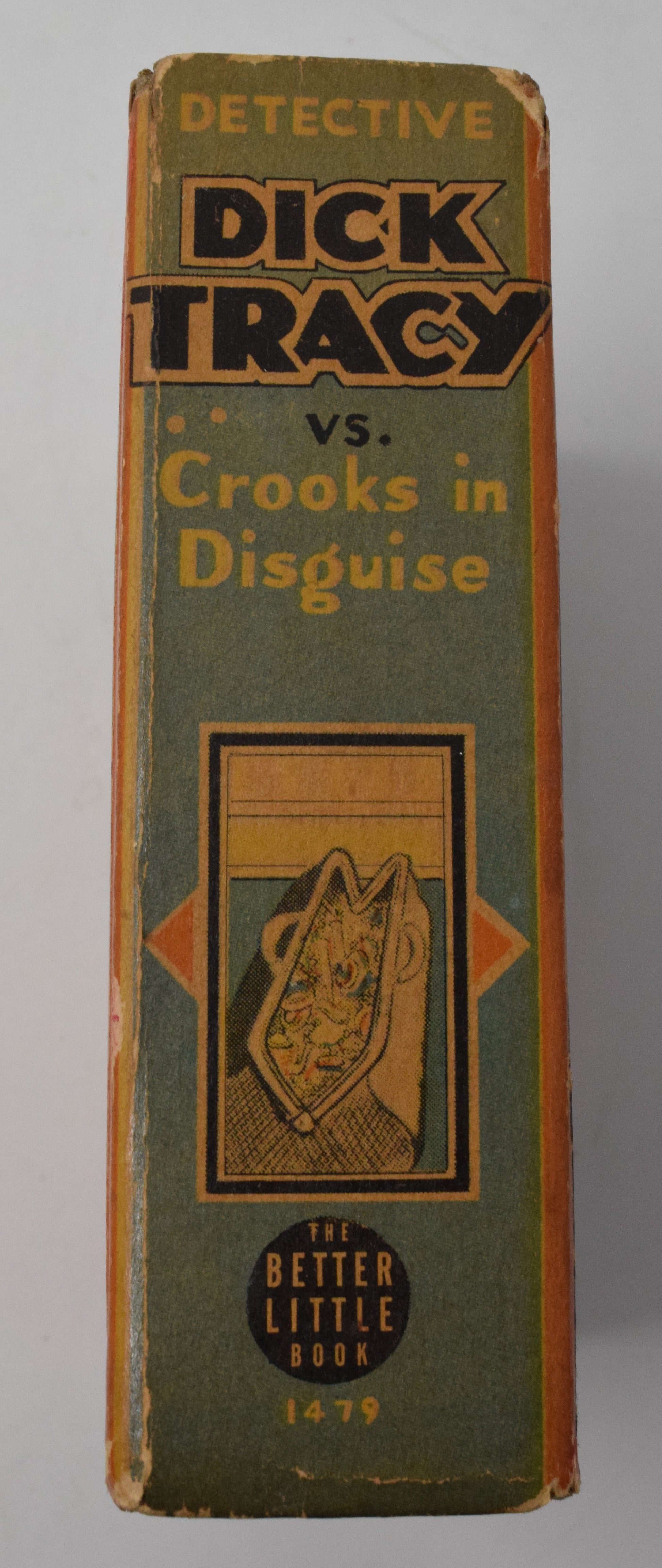 Dick Tracy Vs Crooks In Disguise 1479 Better Little Book Whitman 1939 FN - Golden Apple Comics