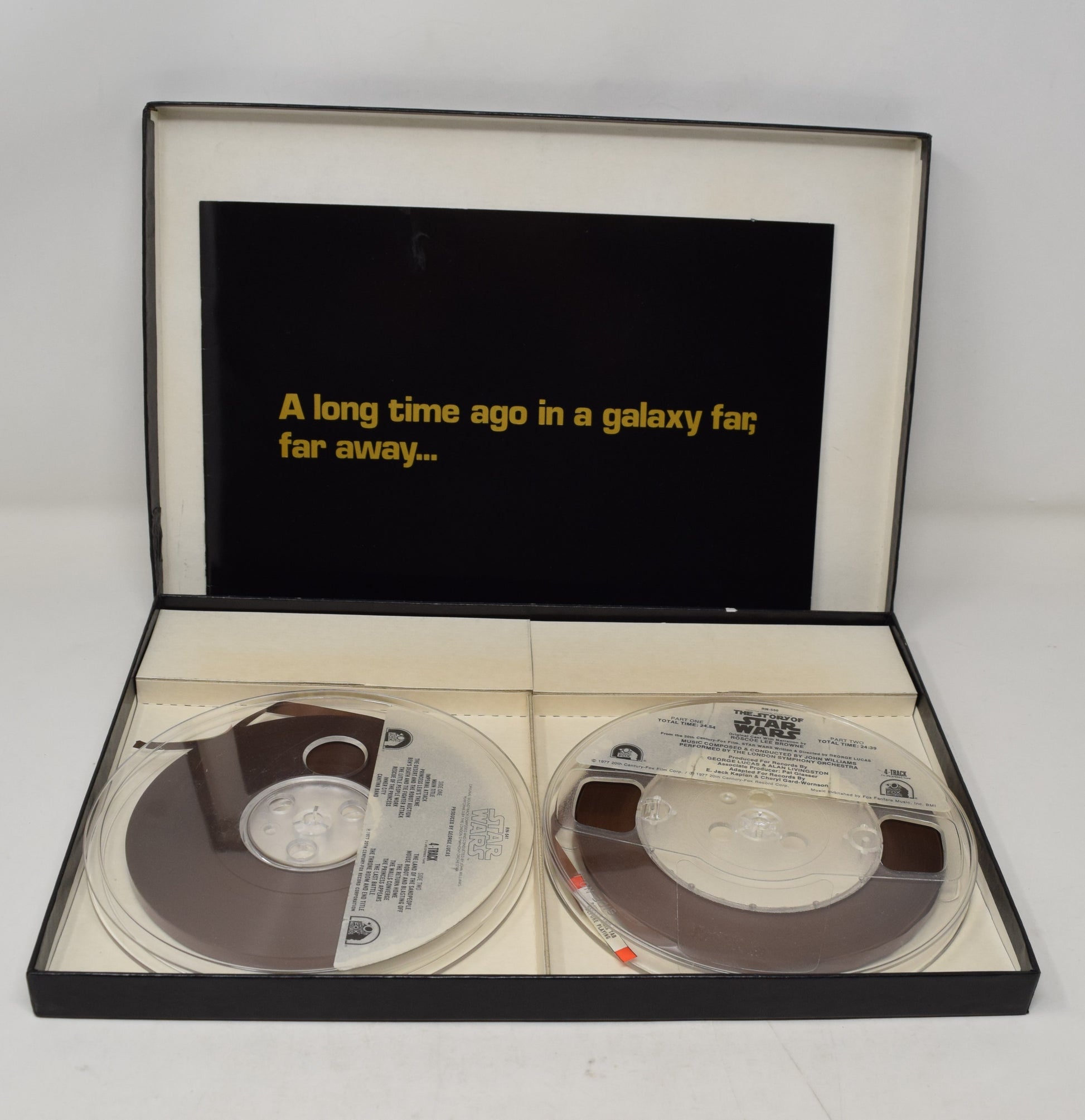 Story Of Star Wars Reel Tape Box Set John Williams George Lucas – Golden  Apple Comics