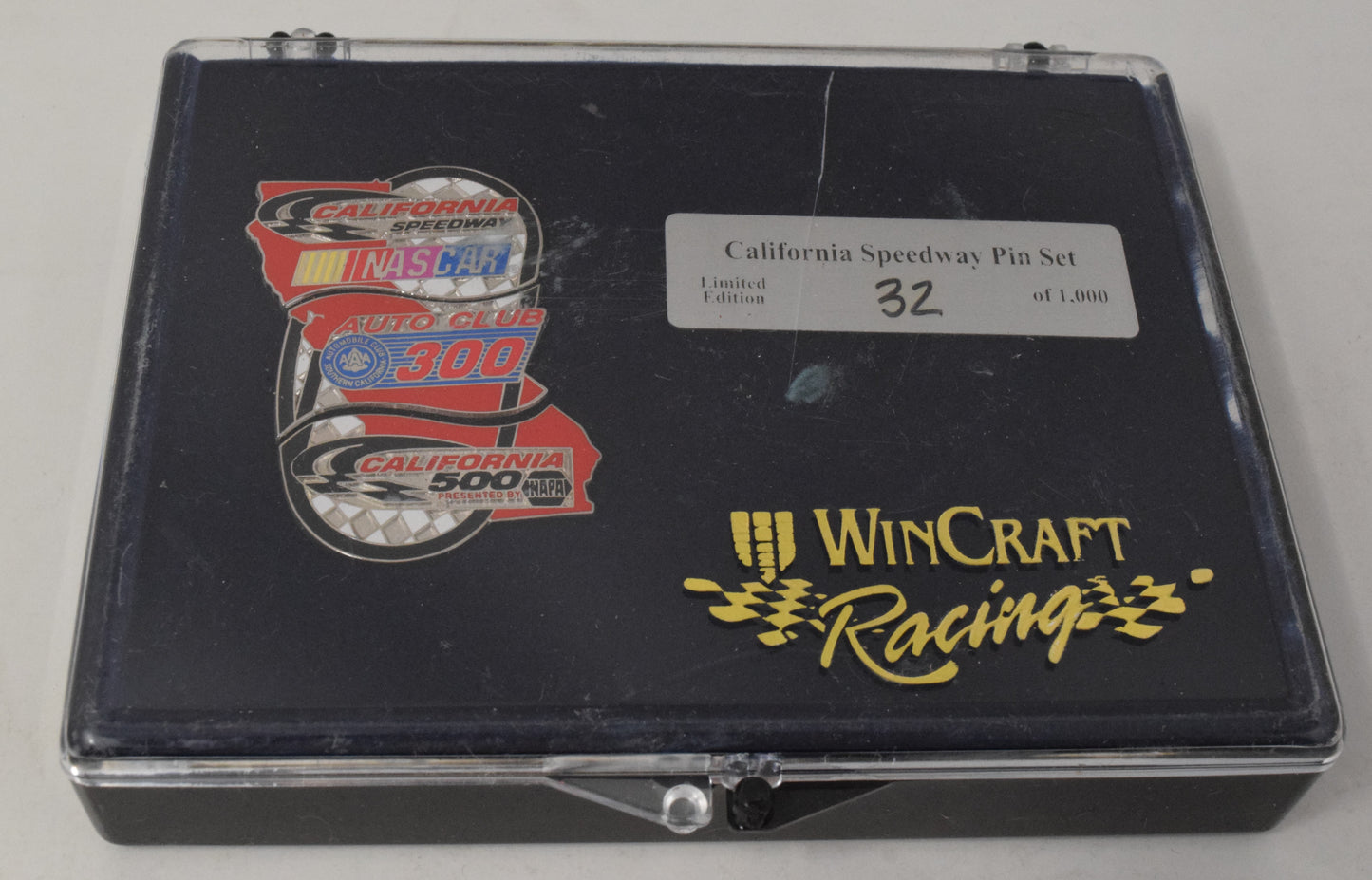 Wincraft Racing California Speedway Nascar Pin Set Ltd 1000