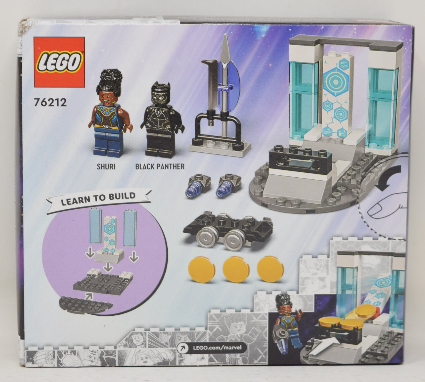 Lego Black Panther Shuri's Lab Set Marvel 76212 New