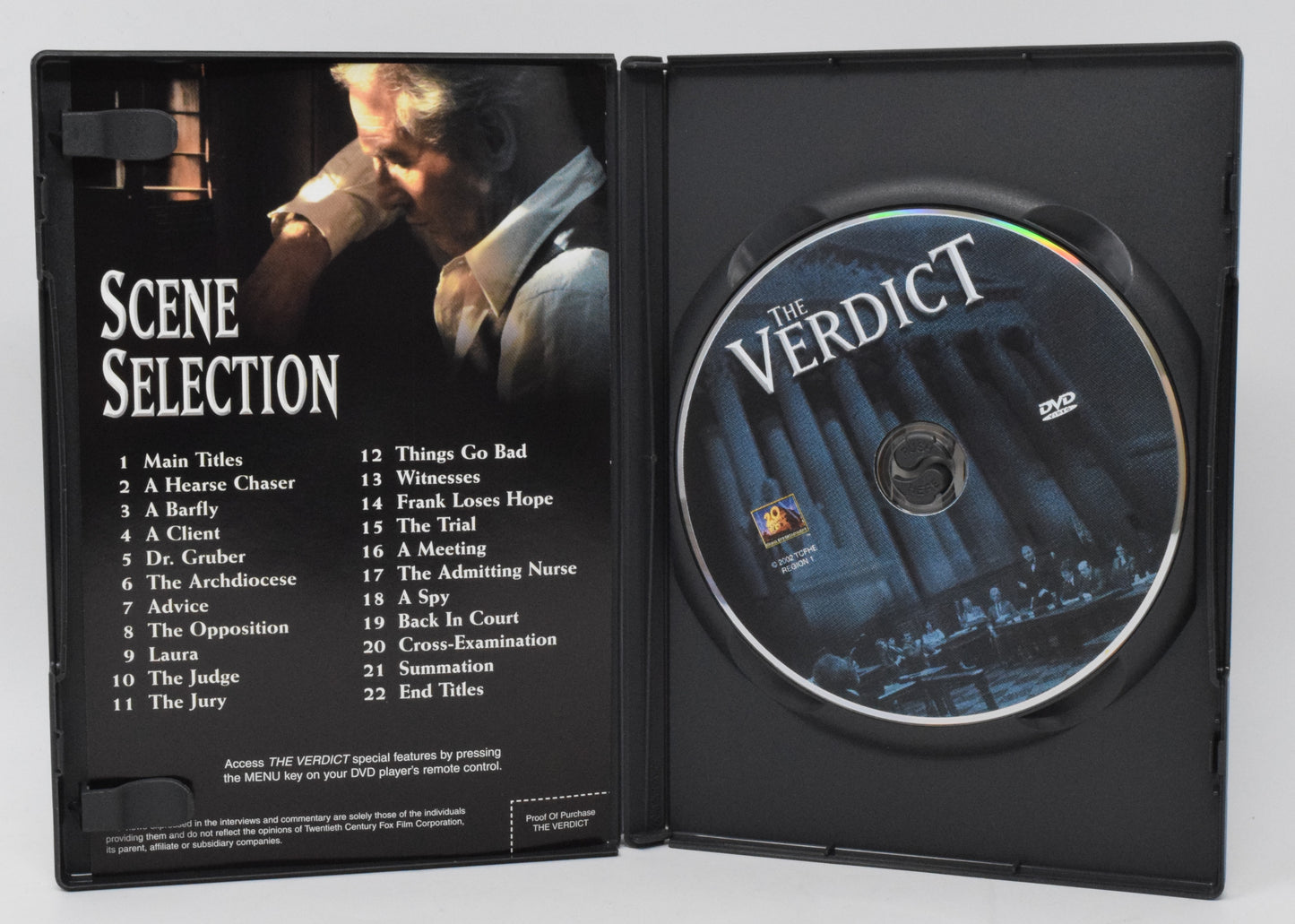 Paul Newman The Verdict DVD