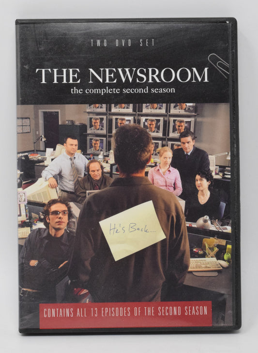 The Newsroom DVD All 13 Episodes of The Second Season Two-Disc