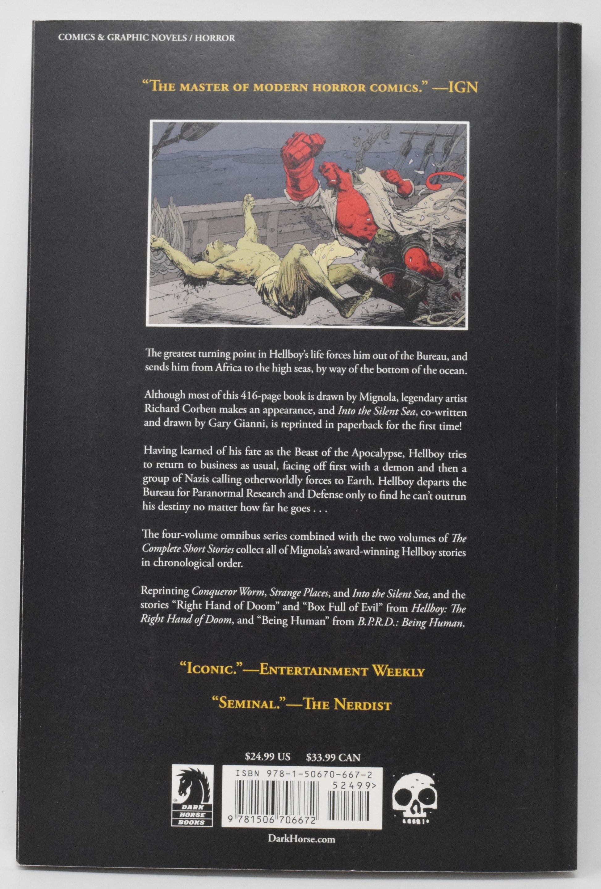 Hellboy Omnibus TP vol 2 Strange Places Dark Horse NM-9.2 - Golden Apple Comics