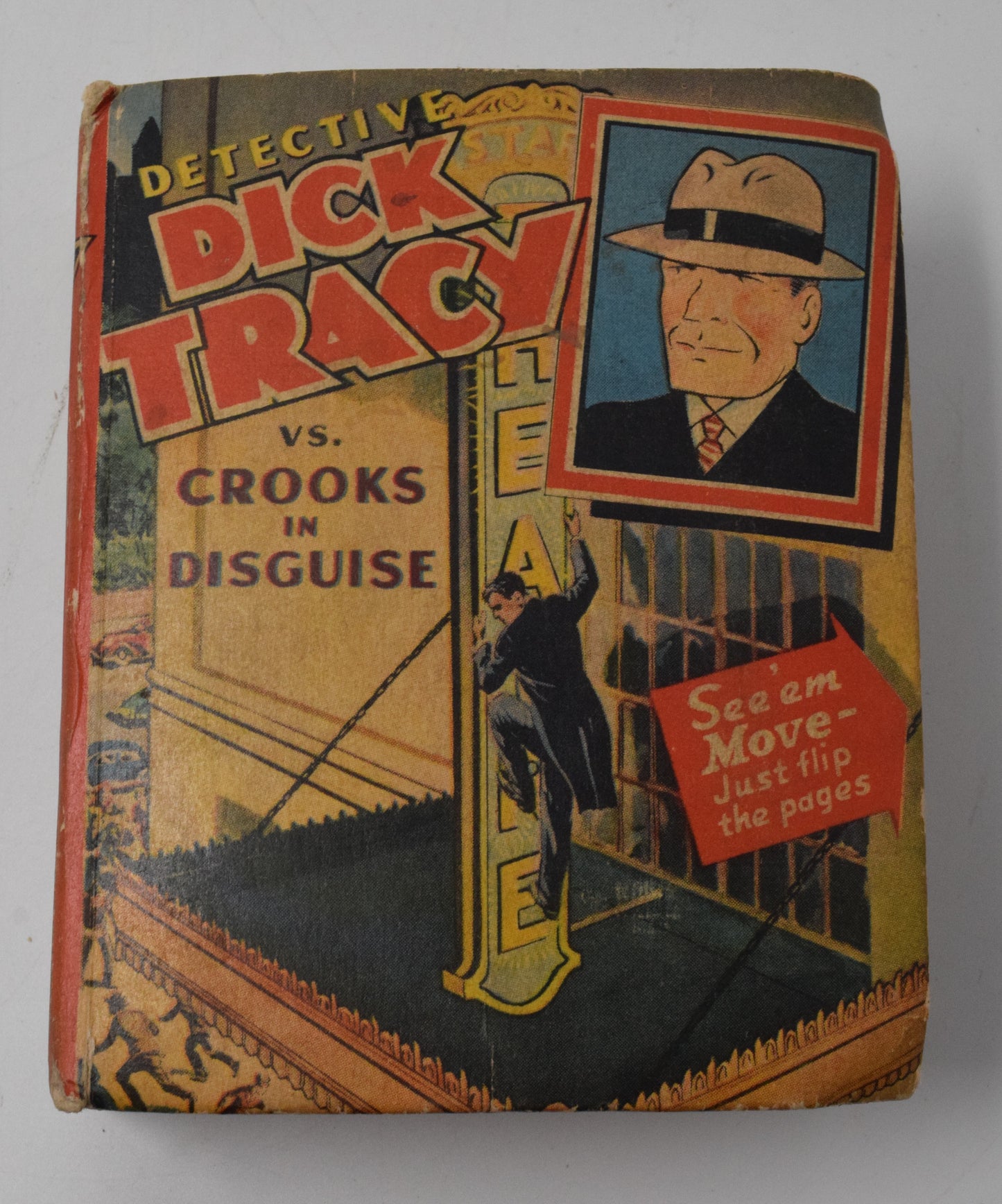 Dick Tracy Vs Crooks In Disguise 1479 Better Little Book Whitman 1939 VG - Golden Apple Comics