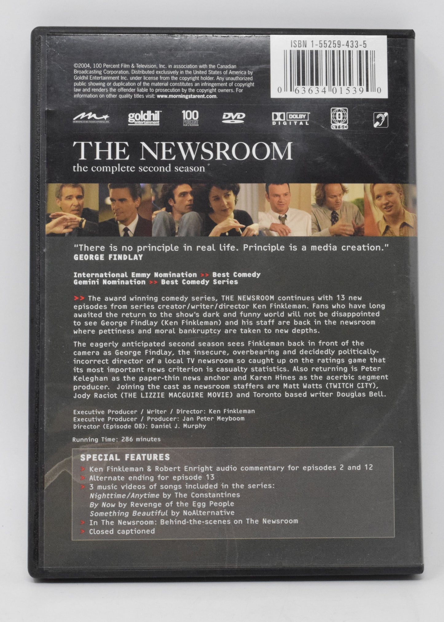 The Newsroom DVD All 13 Episodes of The Second Season Two-Disc