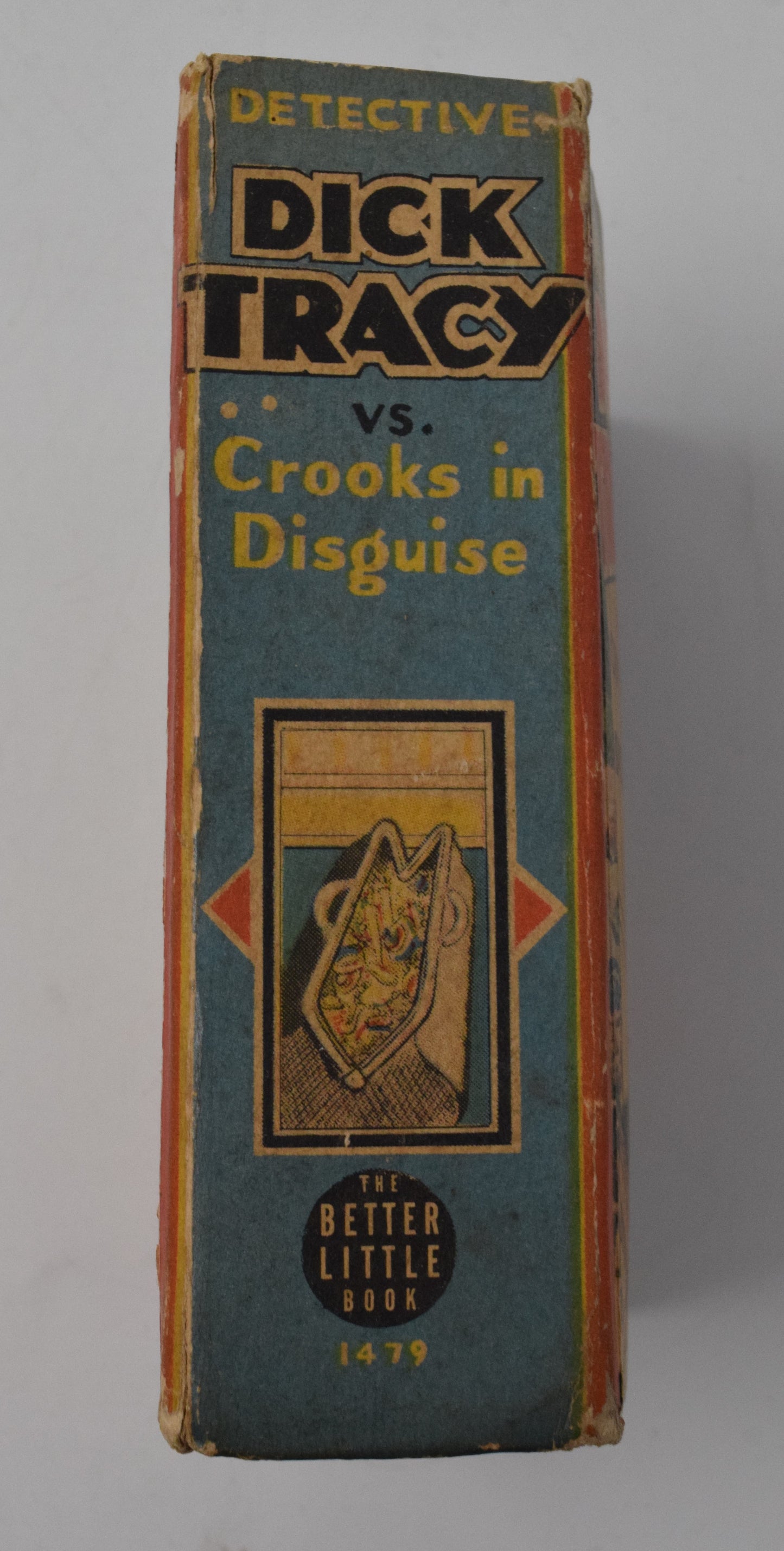 Dick Tracy Vs Crooks In Disguise 1479 Better Little Book Whitman 1939 VG - Golden Apple Comics