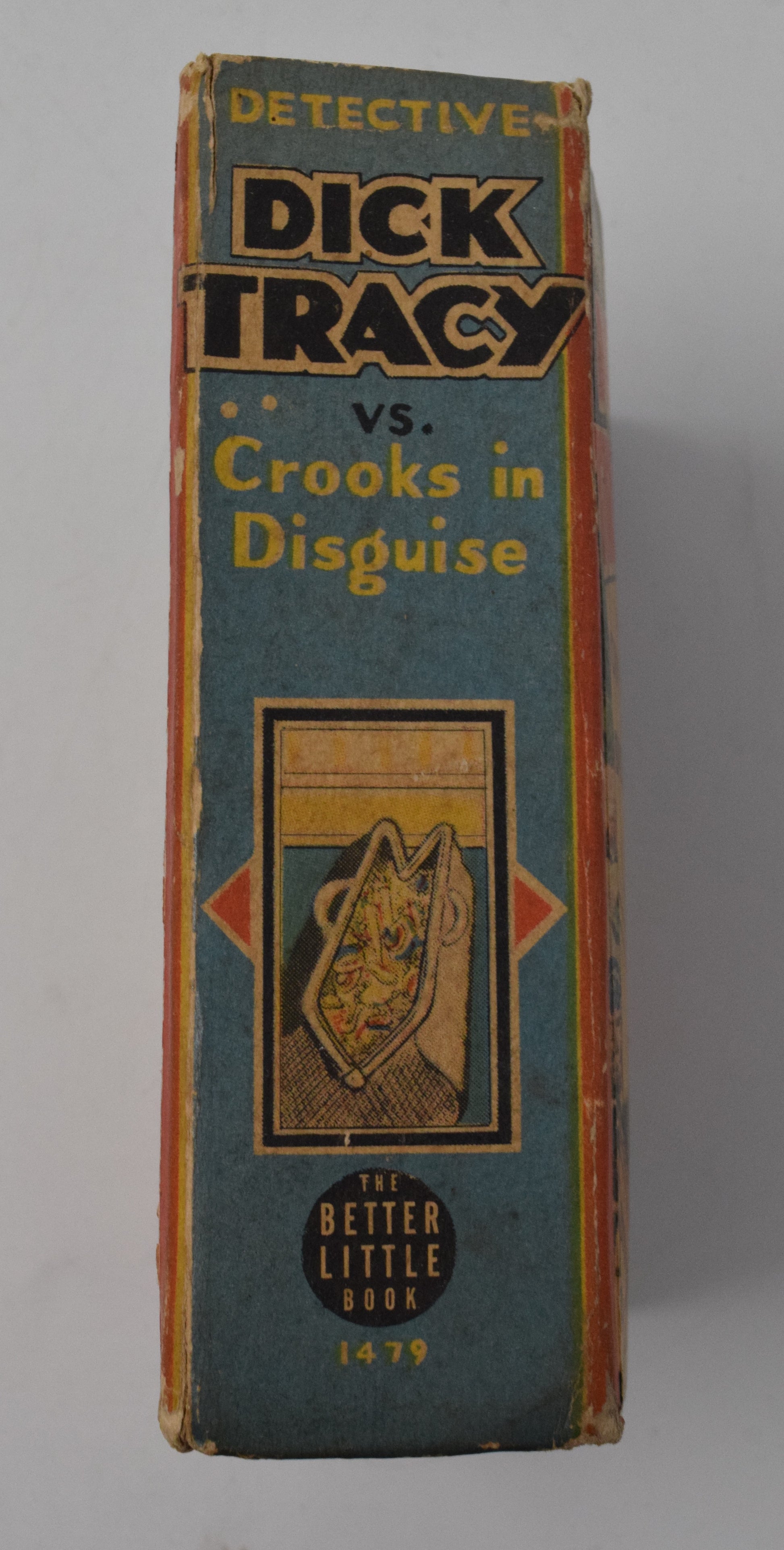 Dick Tracy Vs Crooks In Disguise 1479 Better Little Book Whitman 1939 VG - Golden Apple Comics