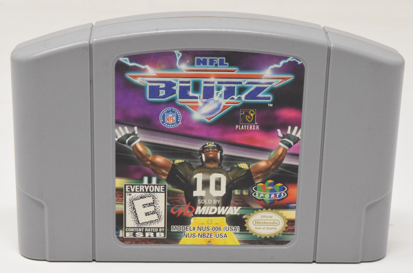 Nintendo 64 N64 NFL Blitz Video Game Cartridge