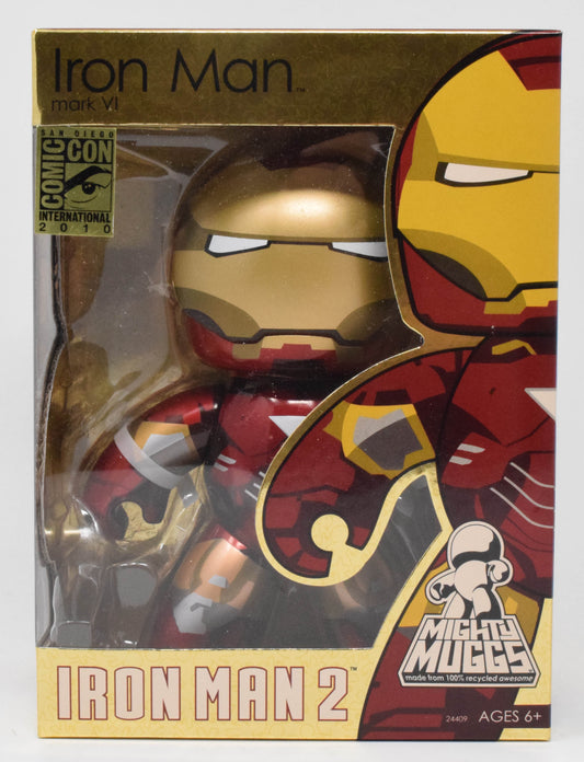 Mighty Muggs Iron Man 2 Mark VI Vinyl Figure Hasbro SDCC 2010 New