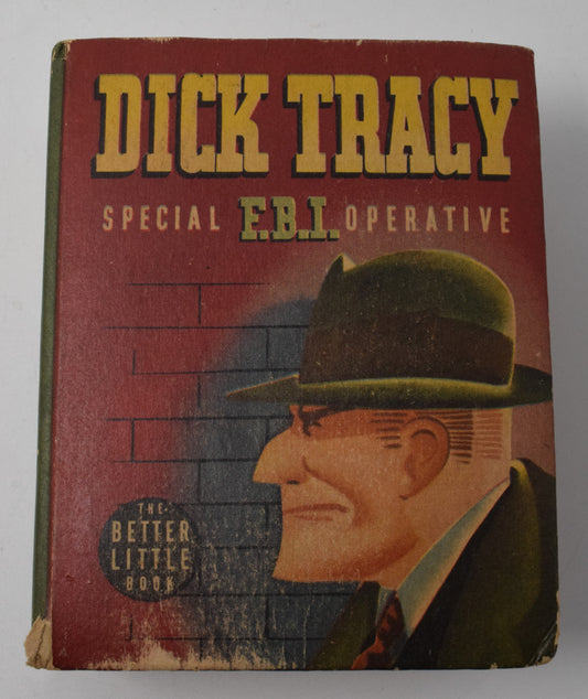Dick Tracy Special FBI Operative 1449 Better Little Book Whitman 1943 FN - Golden Apple Comics
