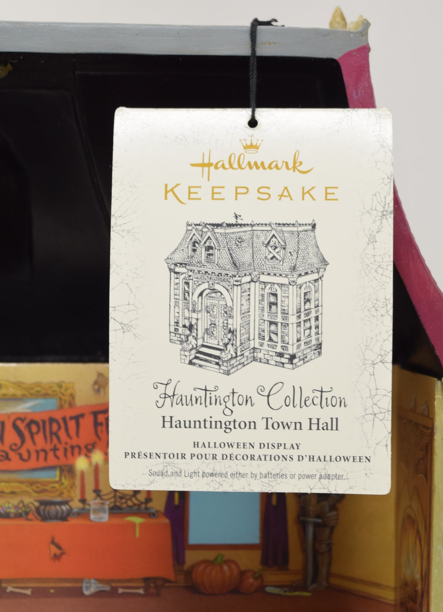 Hallmark Keepsake Hauntington Village Town Hall