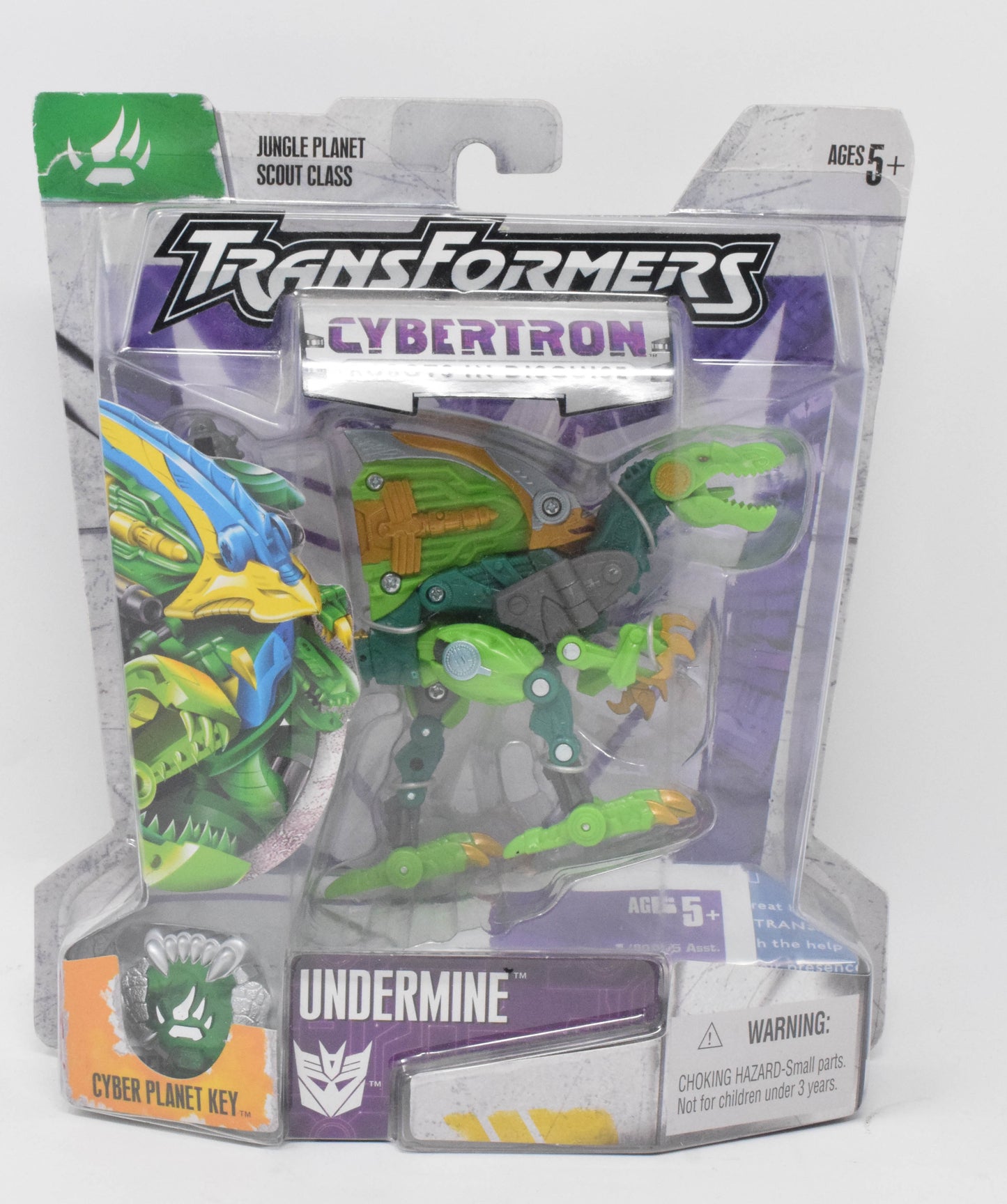 Transformers Cybertron RID Jungle Planet Scout Class Undermine Action Figure New