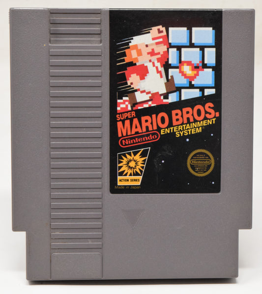 Nintendo NES Super Mario Bros Video Game Cartridge