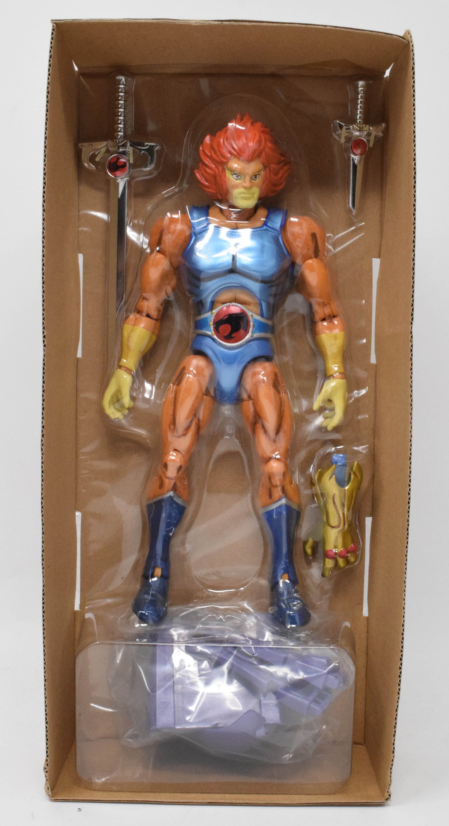 Thundercats Lion-O Actiuon Figure Classics 8" Bandai SDCC 2011 New